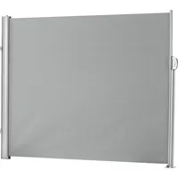 LECO Seitenmarkise 1,80 m x 3 m Lichtgrau