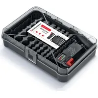 Prosperplast Kistenberg Aufbewahrungsbox 85-tlg. schwarz
