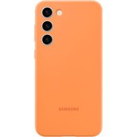 Samsung Silicone Case für Galaxy S23+ Orange