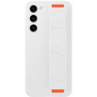 Samsung Silicone Grip Case EF-GS916 für Galaxy S23+ Weiß