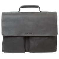 Jüscha Pride and Soul 47260 30x41x14cm, Leder, dunkelgrau