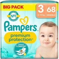 Pampers Premium Protection Gr. 3 (6-10 kg) 68 St.