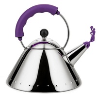 Alessi Wasserkessel 2l Edelstahl / Violett