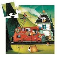 Djeco Formenpuzzle: The fire truck
