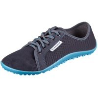 Leguano Aktiv anthrazit Bafußschuhe blaue Sohle- Gr. 40