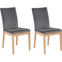 Home Affaire »Dendres« (Set) 2 Stk., grau,
