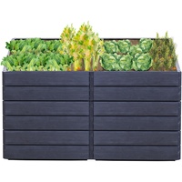 GARANTIA Hochbeet Ergo Quadro 2L Wood