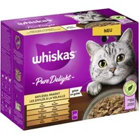 Whiskas Pure Delight Geflügel Ragout in Gelee 12 x