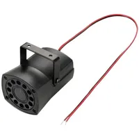 TRU Components TC-10302760 Piezo-Signalgeber Geräusch-Entwicklung: 105 dB Spannung: 12