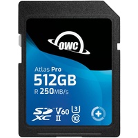 OWC Atlas Pro SDXC V60 UHS-II Memory Card 512GB