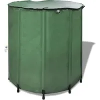 VidaXL Regentonne 750 l grün