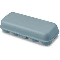 Koziol Eierbox Eggs To GO Organic nature flower blue