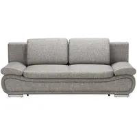Sofa.de Querschläfer 2 Armlehnen Stoff Grau Verdena ¦ grau
