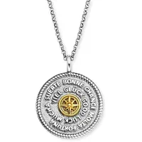 Engelsrufer Talisman Bicolor Kette mit Anhänger Gold/Silber