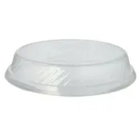 Papstar PROPAC Deckel für Mehrweg-Menüschalen transparent Ø 22,7 cm,
