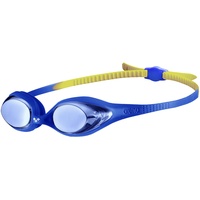 Arena Spider Junior Mirror Kinderschwimmbrille, Schwimmbrille mit Verspiegelten Antibeschlag-Gläsern,