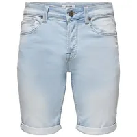 Only & Sons Herren ONSPLY BLUE Jog SHORTS Pk8587