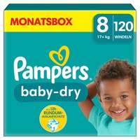 Pampers Baby-Dry 17+ kg 120 St.