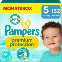 Pampers Windeln Premium Protection Größe Gr.5 (11-16 kg) für