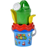 SIMBA 109234593 - Super Mario Baby-Eimergarnitur Eimer, 11cm, 5-teilig,
