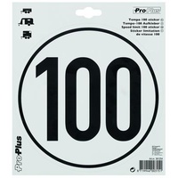 PRO PLUS ProPlus Tempo-100 Aufkleber