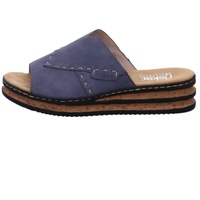 Rieker Pantolette blau lightblue