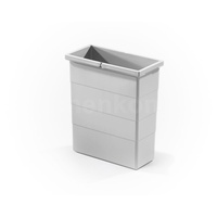 HAILO Inneneimer 14 Liter signalgrau