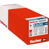 Fischer PowerFull II 8,0x240 SK TX VG blvz 50