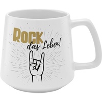 SHEEPWORLD GRUSS & CO Tasse konisch "Rock das Leben!"