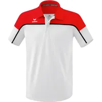 Erima Change by erima" Poloshirt weiß/rot/schwarz, S