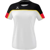 Erima Change T-Shirt Damen weiß/schwarz/rot 44