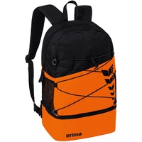 Erima Six Wings Rucksack orange/schwarz