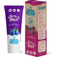 DENTAL DELIGHT Berry Blast Zahnpasta, Vegane Zahnpasta mit Geschmack,