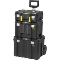 Stanley PRO-STACK 3-in-1 Promo-Set Werkzeugkoffer schwarz