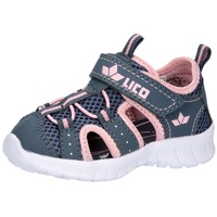 LICO Melis VS Lauflernschuhe, grau/rosa, 22