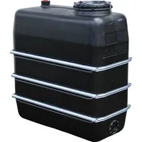 Graf - Raumspartank 1500 Liter schwarz aus lebensmittelechten pe