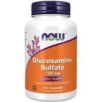 NOW Foods Glucosamine Sulfate, 750mg - 120 Kapseln