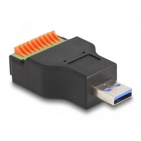 DeLock 66238 Kabeladapter USB Type-A 10 pin terminal block