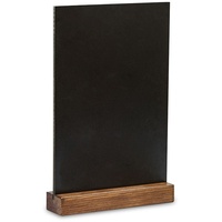 Envigo Kreidetafel-Tischaufsteller aus Holz, DIN A4