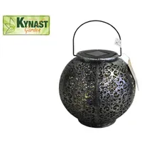 Kynast Solar Laterne Metalloptik 18 x 17 cm inkl.
