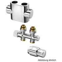 Buderus T/Uni-SH Ventilhahnblock, mit Thermostatkopf, 7747403857,