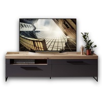 Innostyle Stella Trading LOFT-TWO TV-Board in Artisan-Eiche Optik, graphit