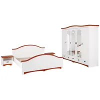 OTTO home Schlafzimmer-Set HOME AFFAIRE "Konrad" Schlafzimmermöbel-Sets weiß (weiß,