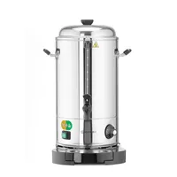 HENDI Heissgetränkespender, Doppelwandig, Energiesparend, non drip Hahn, wartungsfreies Heizelement,