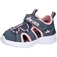 LICO Melis VS Lauflernschuhe, grau/rosa, 25 EU