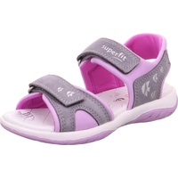 Superfit Sandale Leder SUNNY für Kinder, grau, Gr.: 25