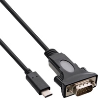 InLine USB zu Ser, Adapterkabel, USB-C an 9pol Sub
