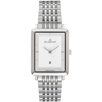 Dugena 4461078 Sienna, Quarz, weißes Zifferblatt, Edelstahl,