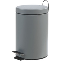 Home4You Kosmetikeimer Grau - Ø 17 cm - mit