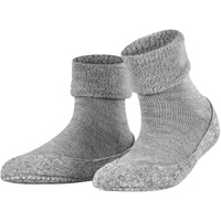 Falke Damen Hausschuhe Cosyshoe Wolle, 1 Paar, Grau